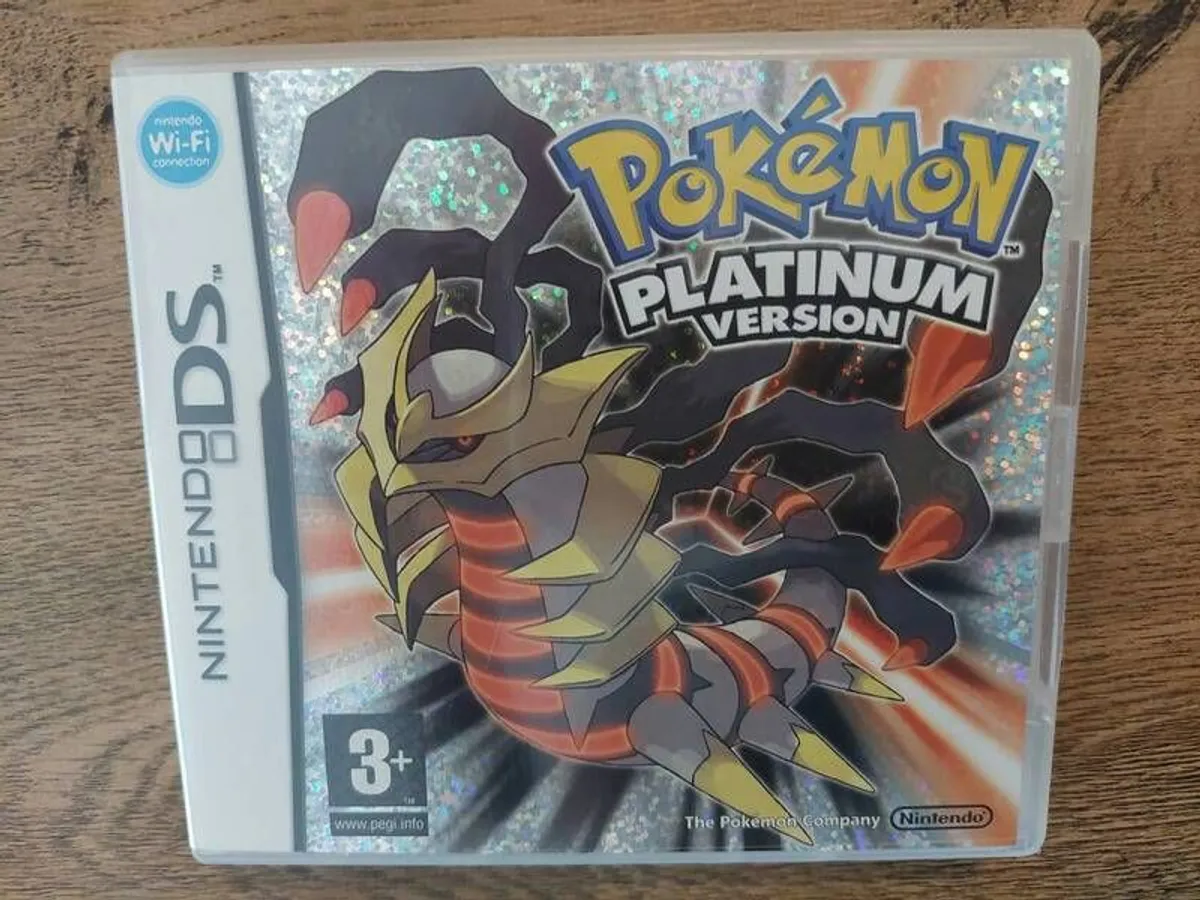 Pokemon Platinum version Original Complete 2009 Nintendo DS - Image 1