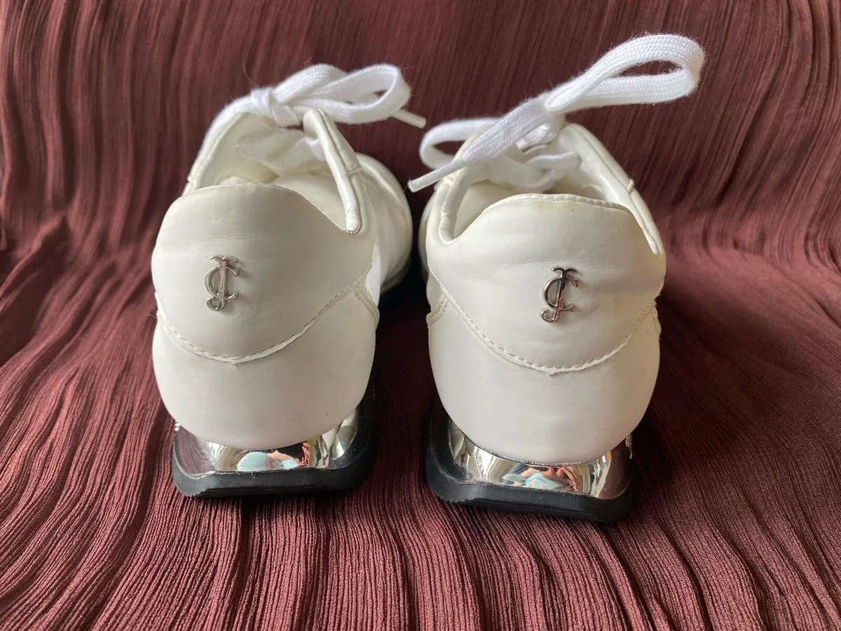 White Juicy Couture Mesh Trainers | Size 36 - Image 3