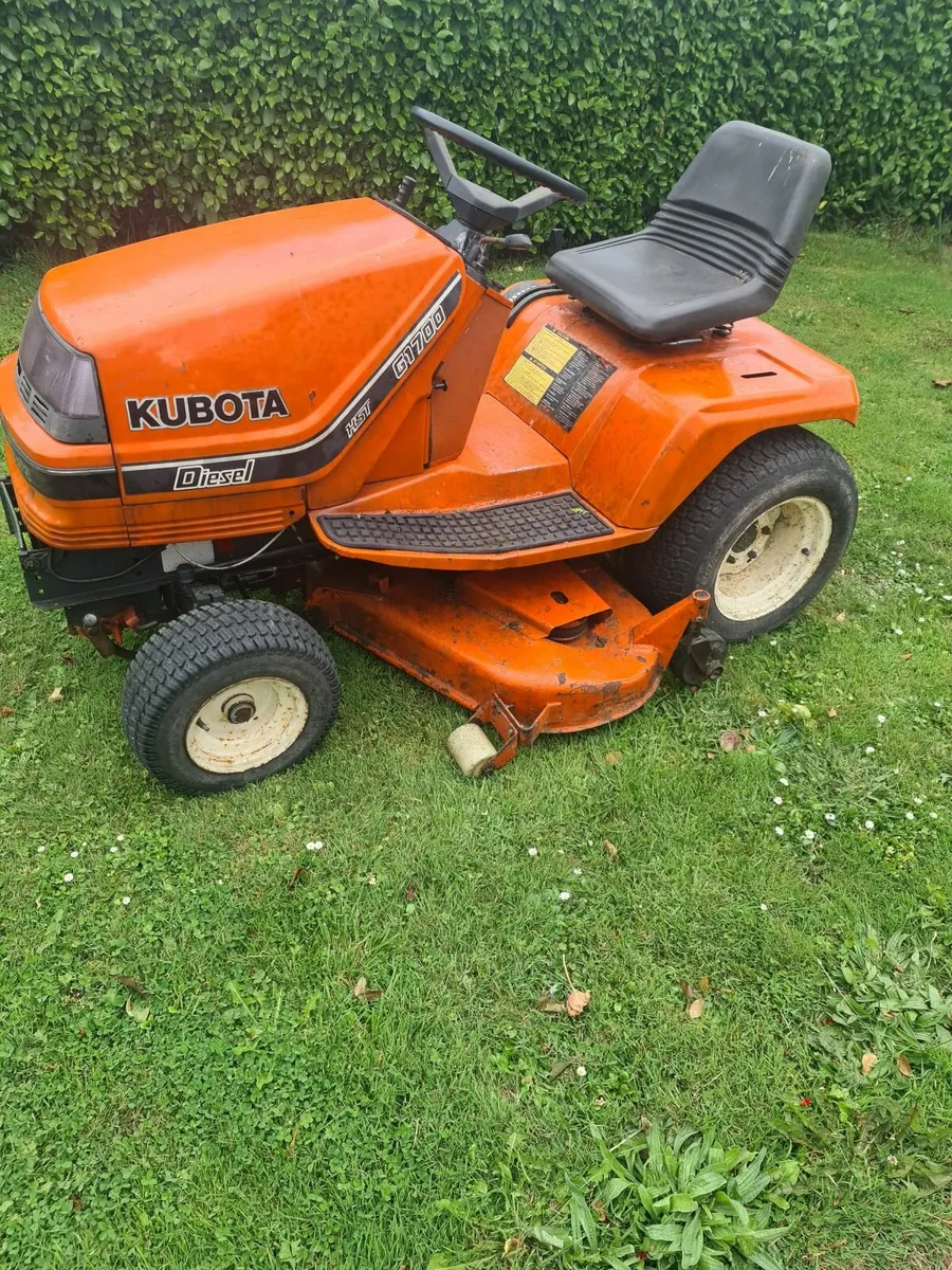 Kubota lawnmower - Image 1