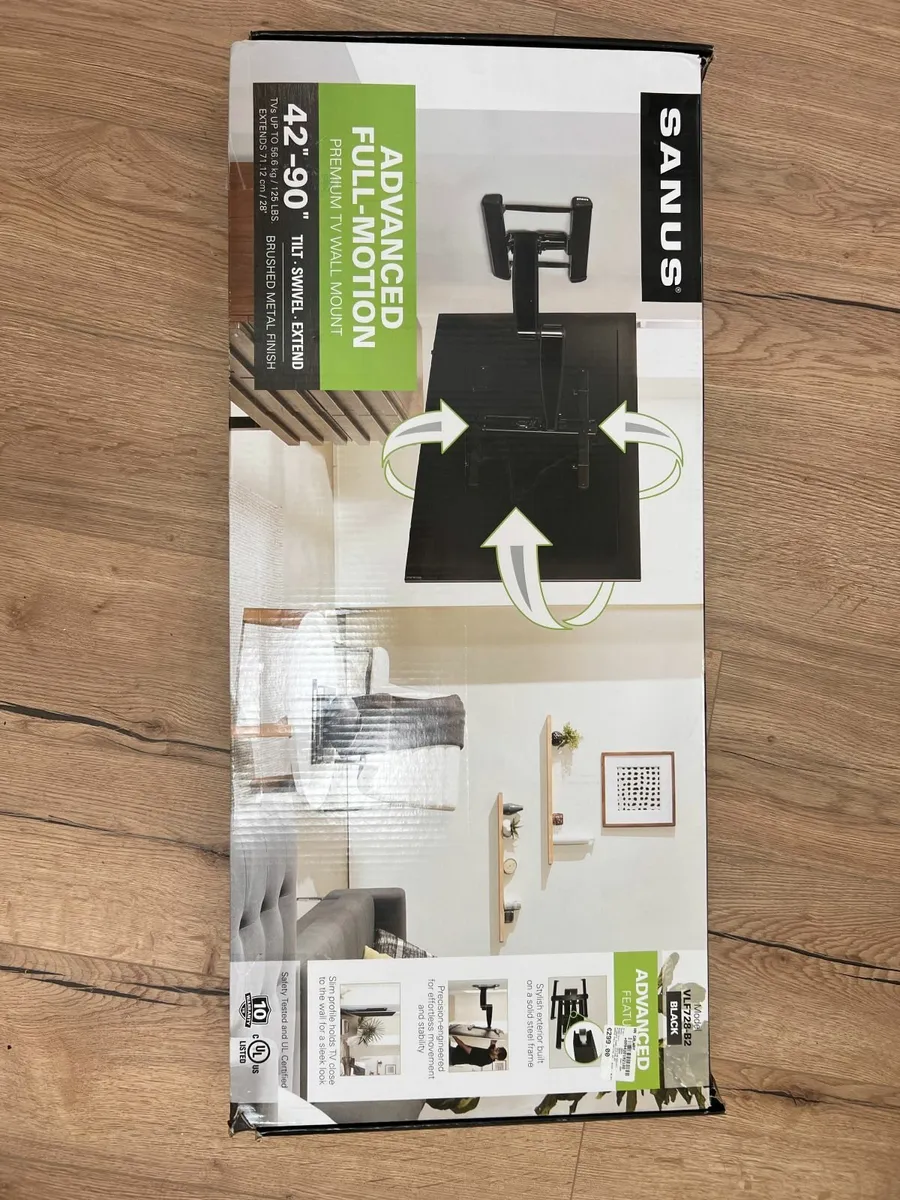 TV Wall Mount 42" - 90" Full Motion - Image 2