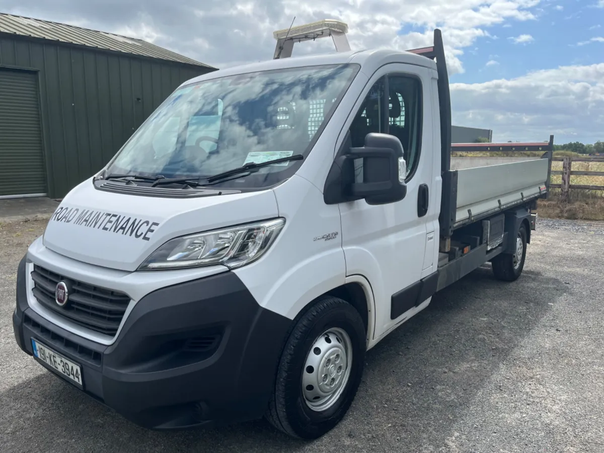 Fiat Ducato S/Cab 3 Way Tipper 2.3L Diesel 130BHP - Image 1