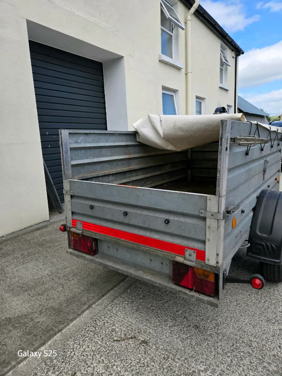 Galvanised car trailer - Image 4