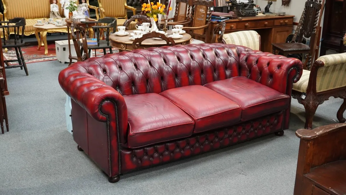 Vintage Chesterfield Sofa - Image 1