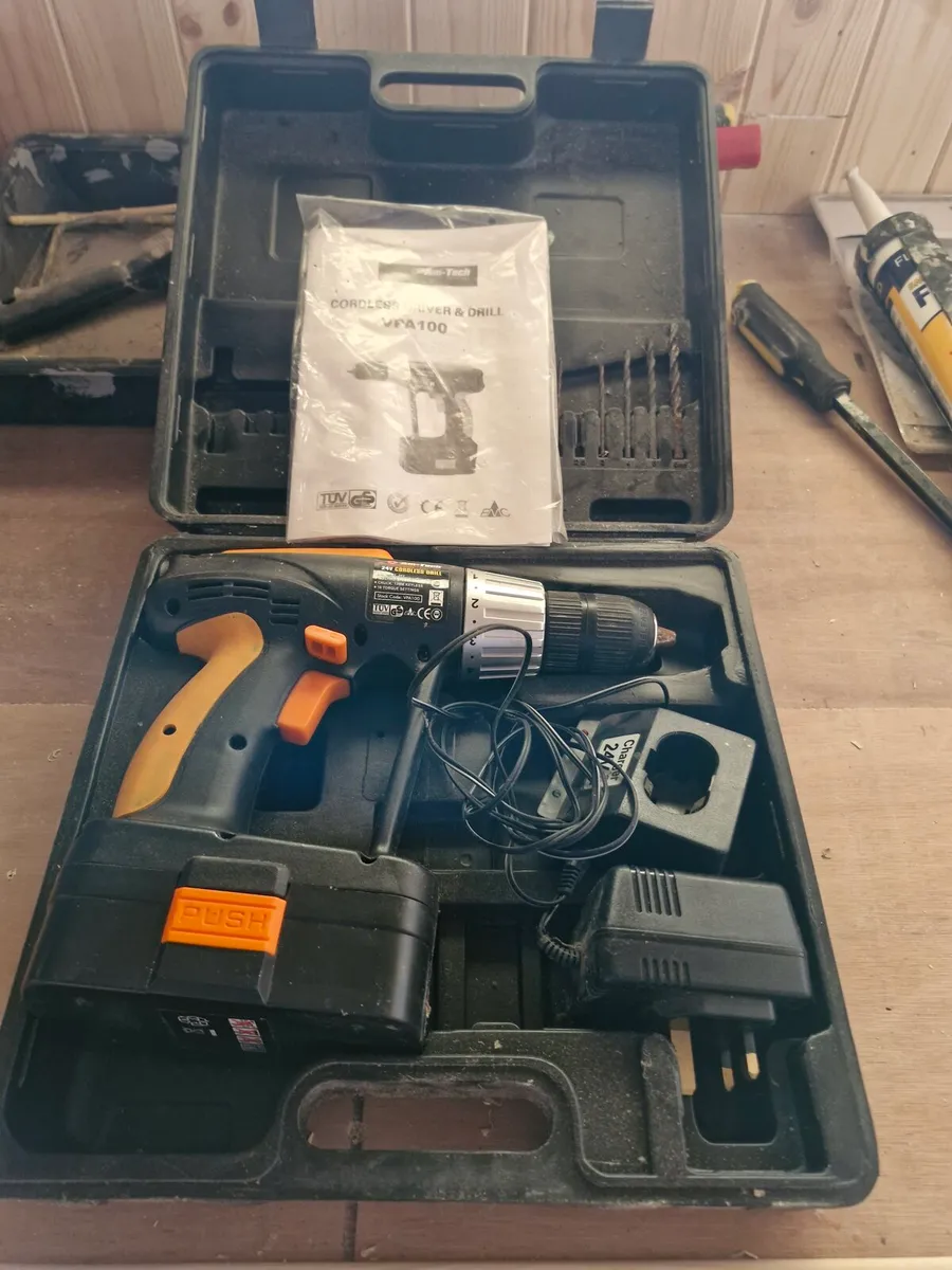 Am-Tech 24 volt cordless drill - Image 4