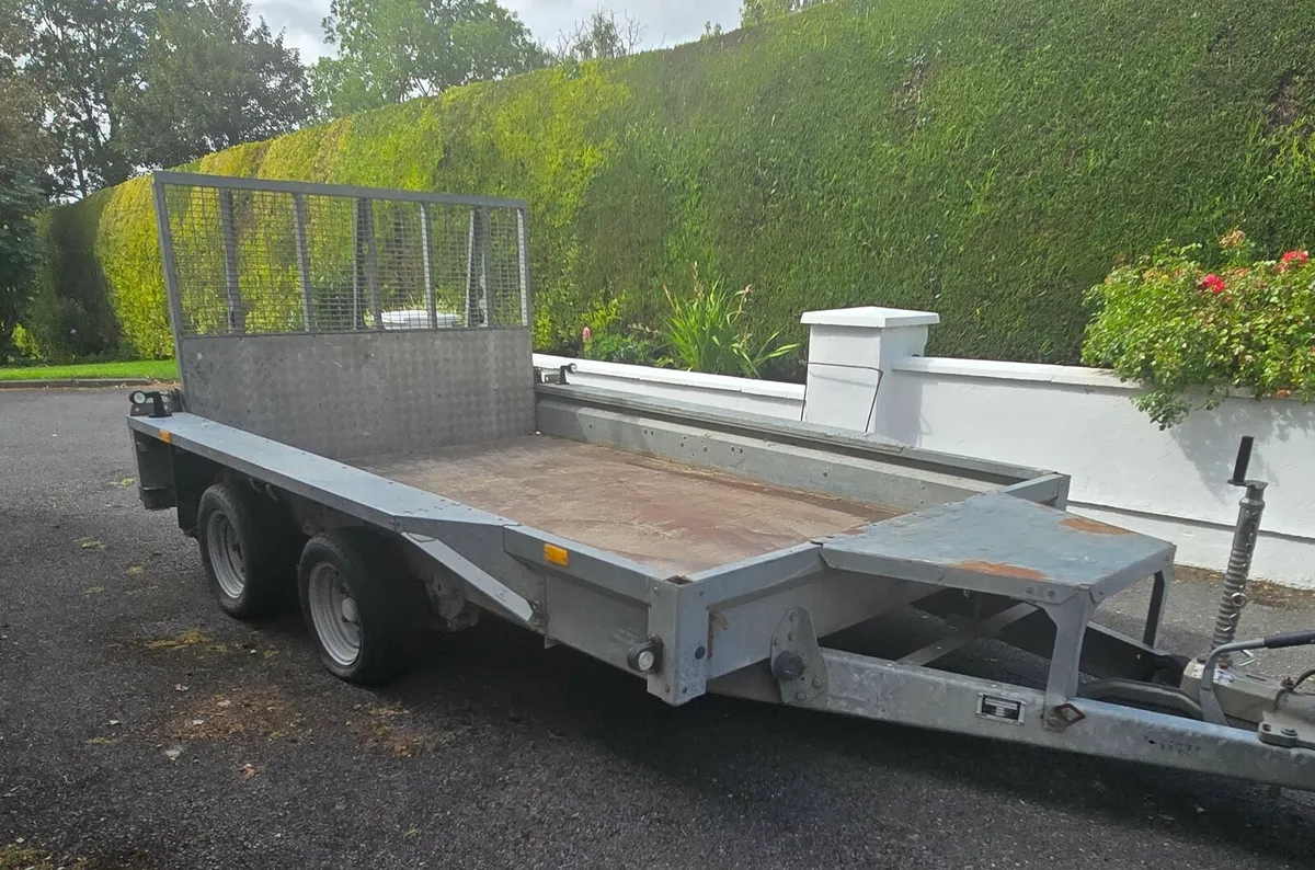 Ifor Williams 10ft plant trailer - Image 1