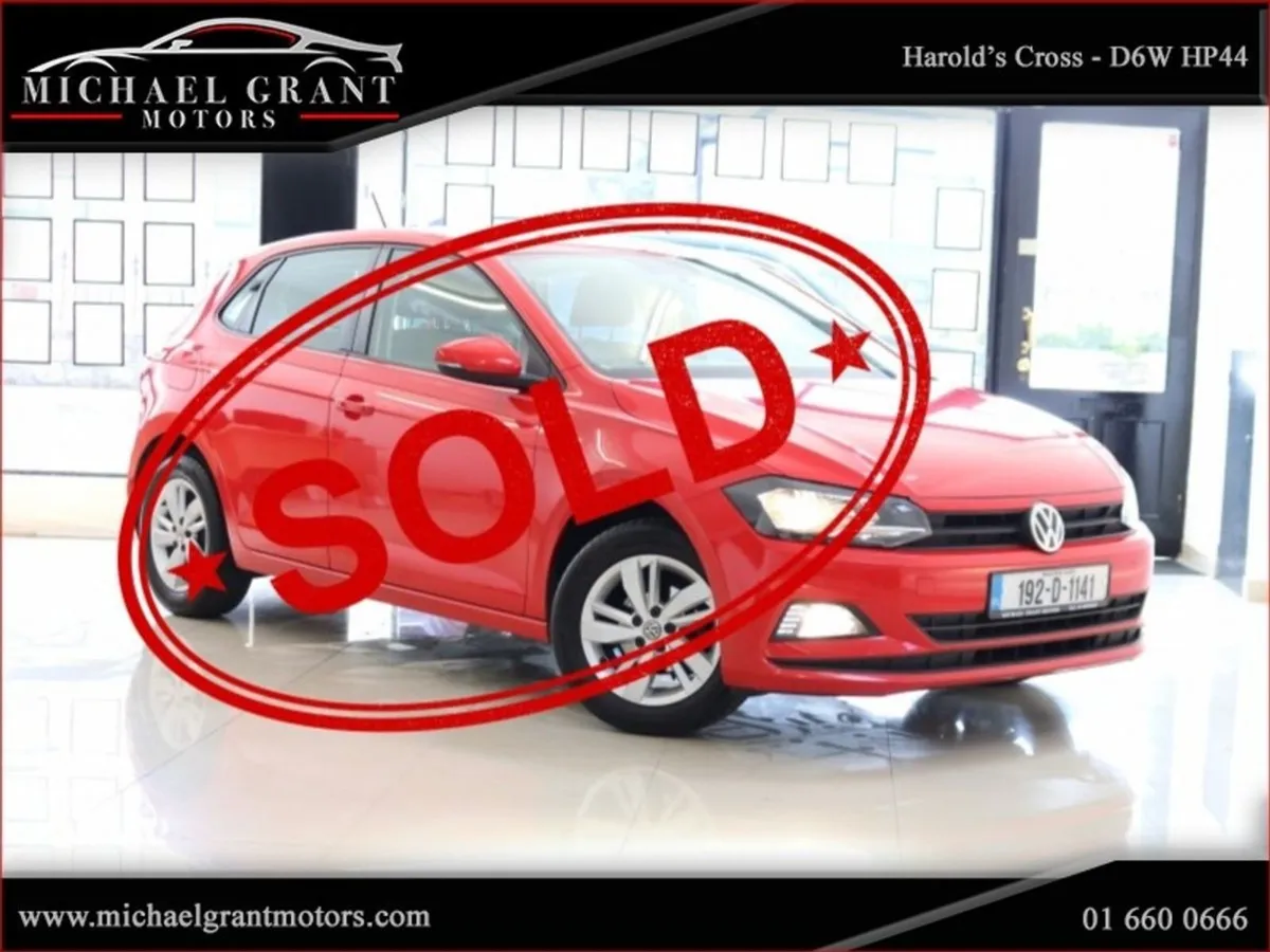 Volkswagen Polo 1.0 Petrol TSI 65hp TL Only 80km - Image 1
