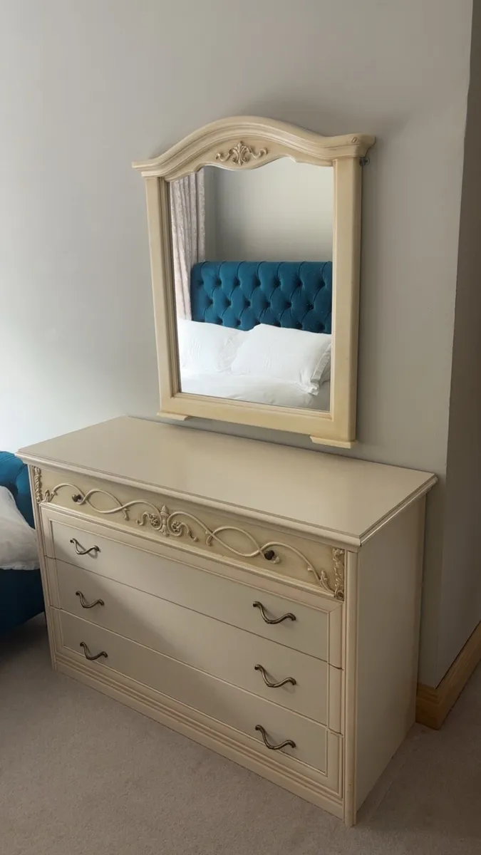 Sideboard and Mirror - Image 1