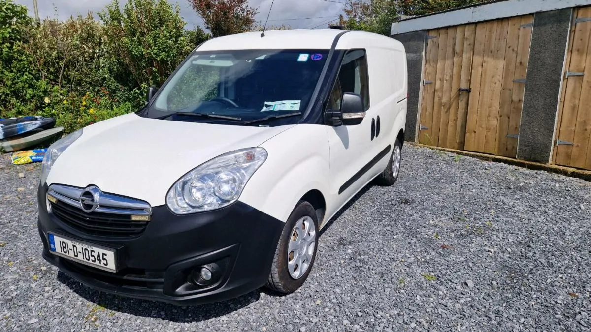 Opel Combo 2018 Tax and Test - Image 1