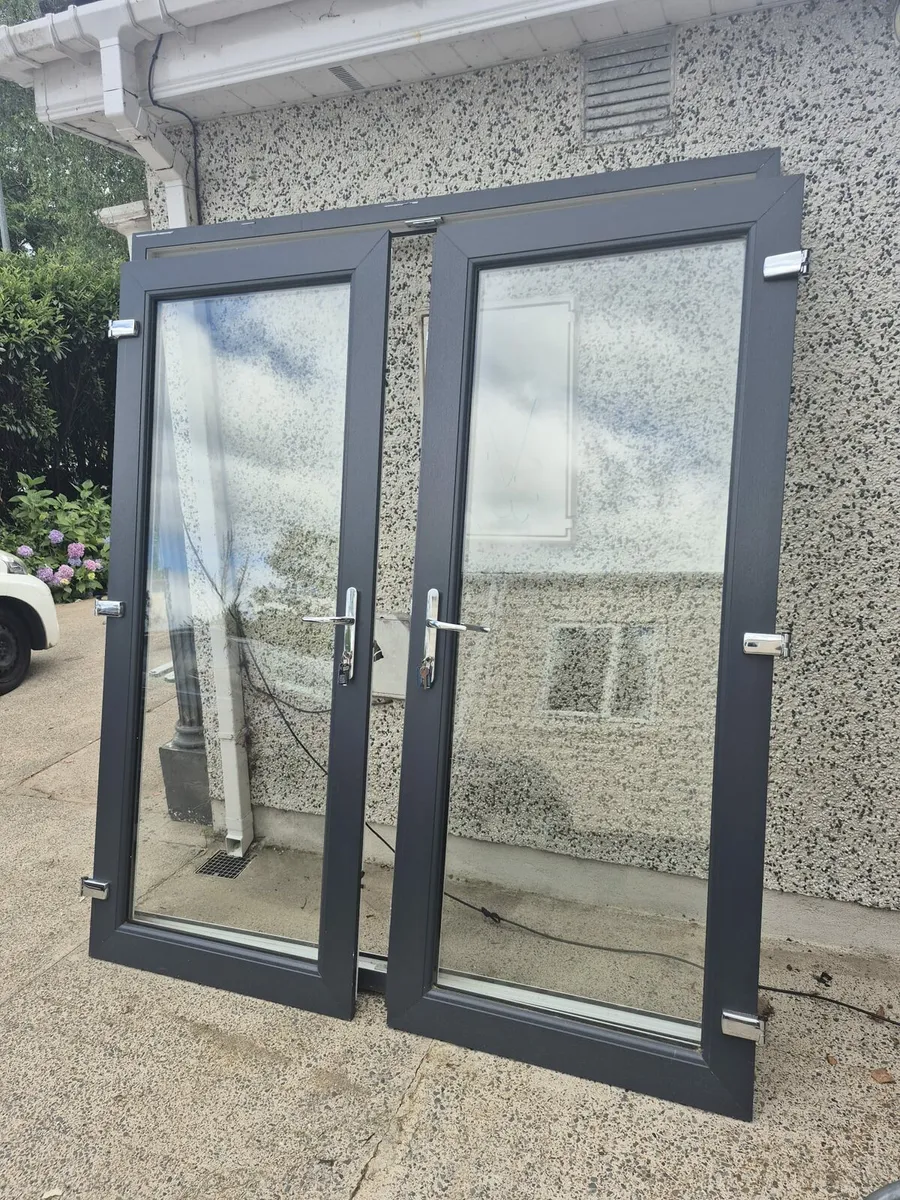 Brand new PVC double doors - Image 1