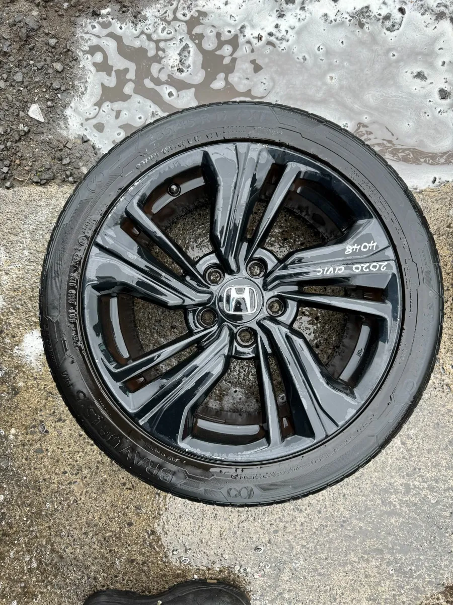 HONDA CIVIC 17" ALLOY WHEELS - Image 1