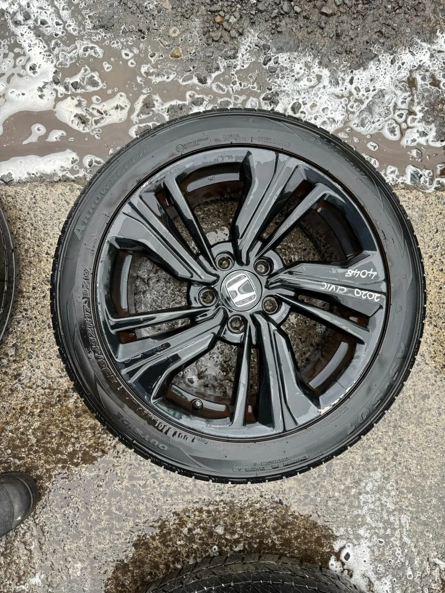HONDA CIVIC 17" ALLOY WHEELS - Image 3