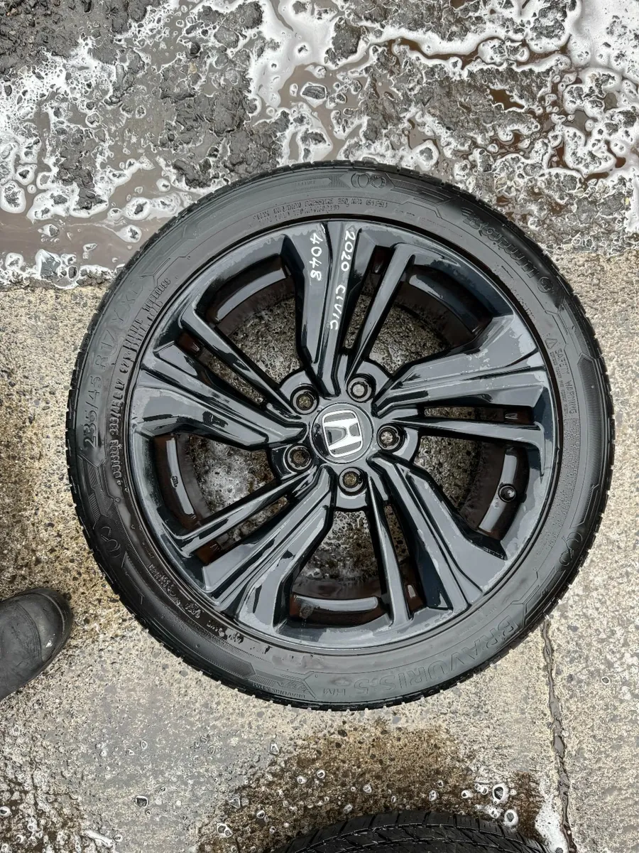 HONDA CIVIC 17" ALLOY WHEELS - Image 4