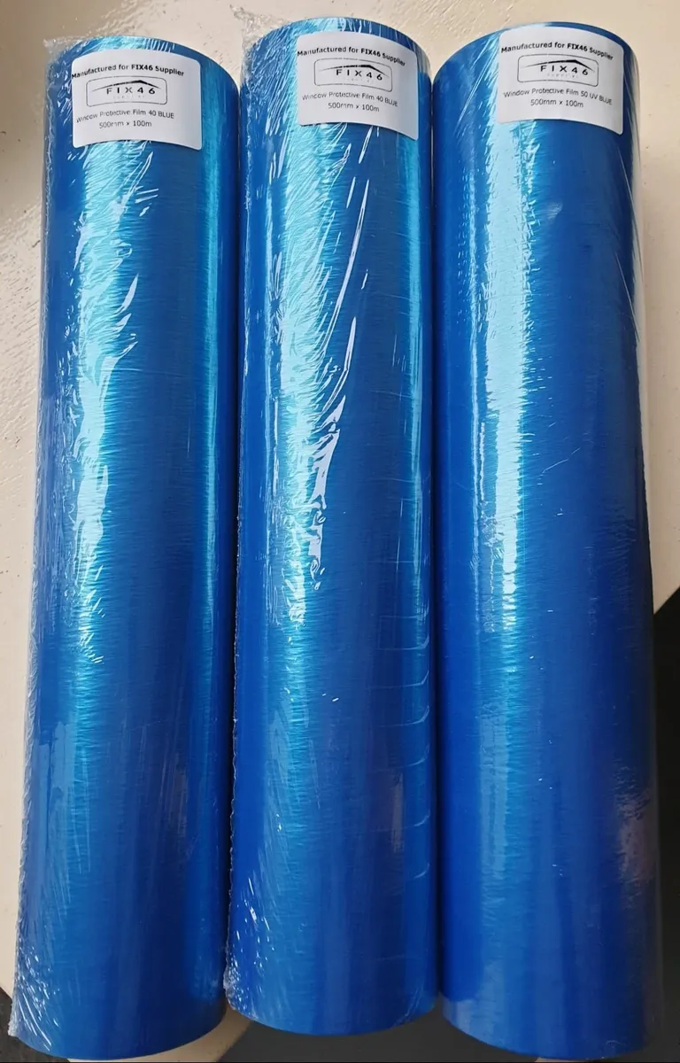 Protection Blue Film 500mm x 100 meters - Image 2