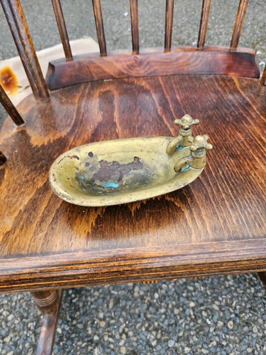 Vintage Brass Bath - Image 4