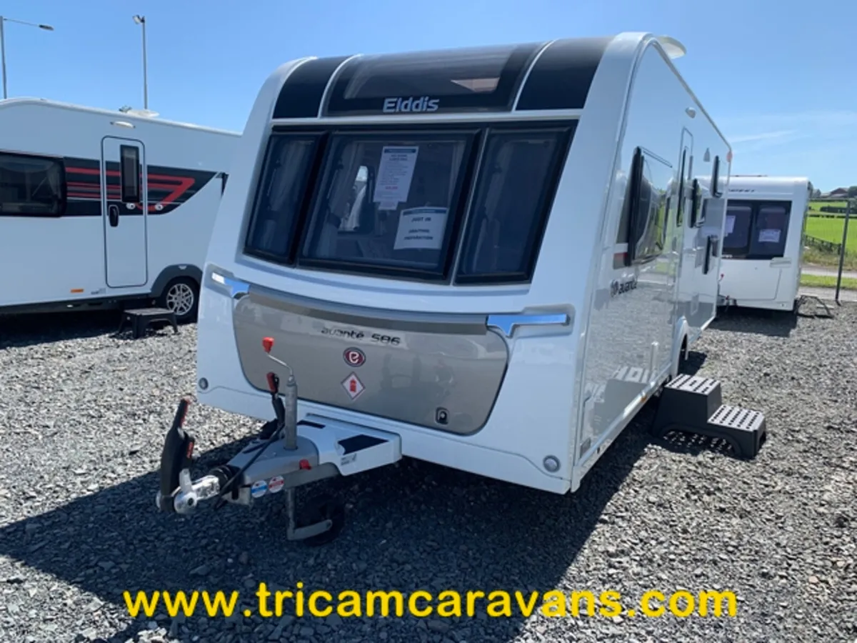 2021 Elddis Avante 586/6, Fixed Bunks - Image 1
