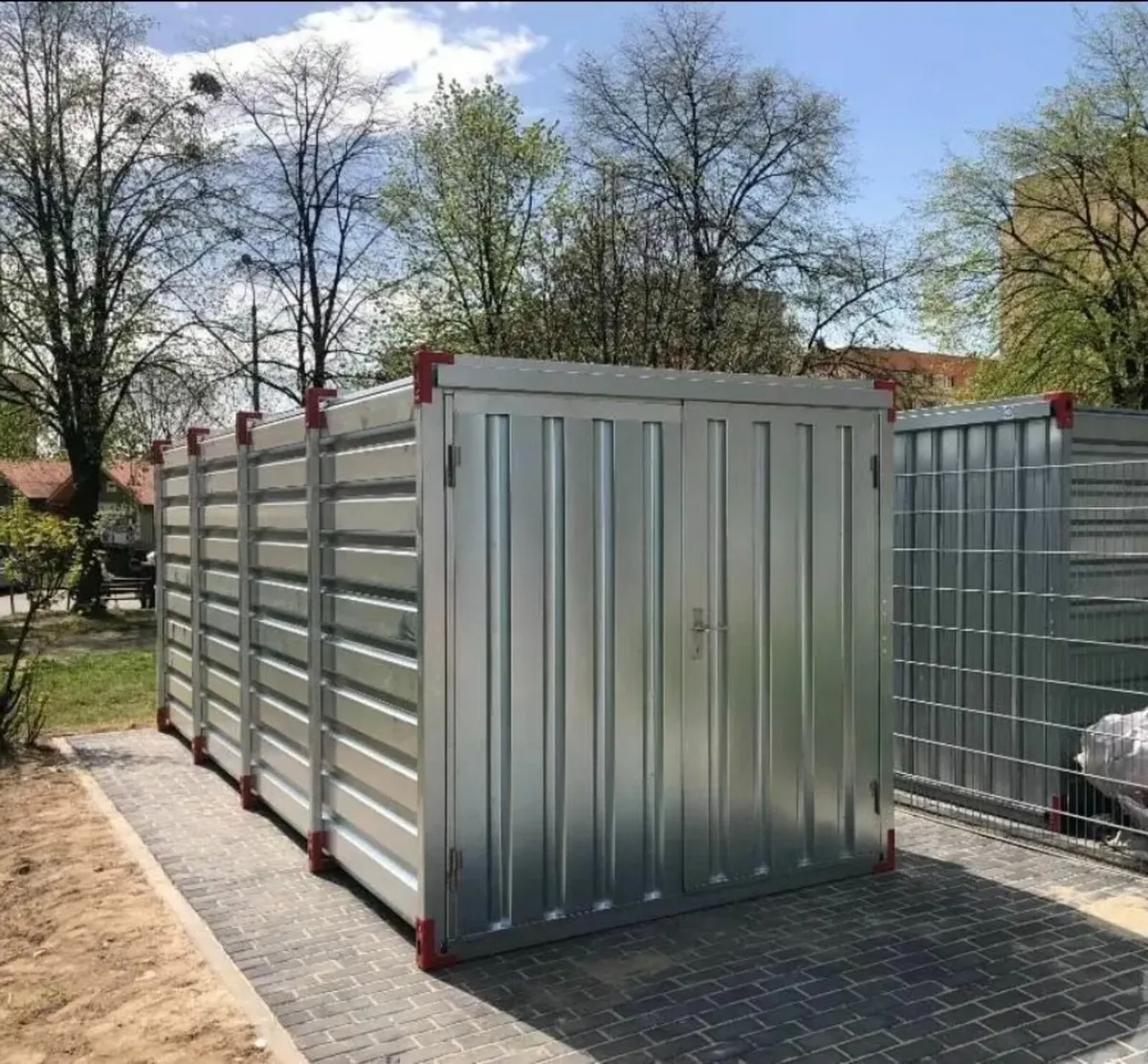 Storage Container Shed Garage Unit - Image 3