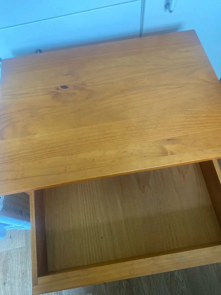 2x bed side tables - Image 3