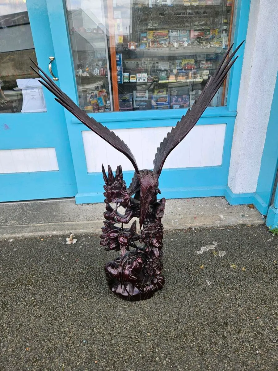 Solid Wood Carved Centre Piece - Image 1