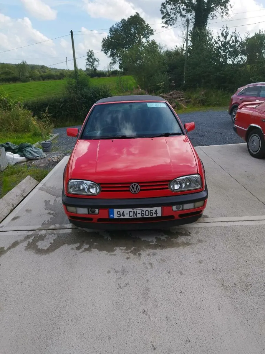 2.0 , low mileage MK3 golf cabriolet automatic - Image 2