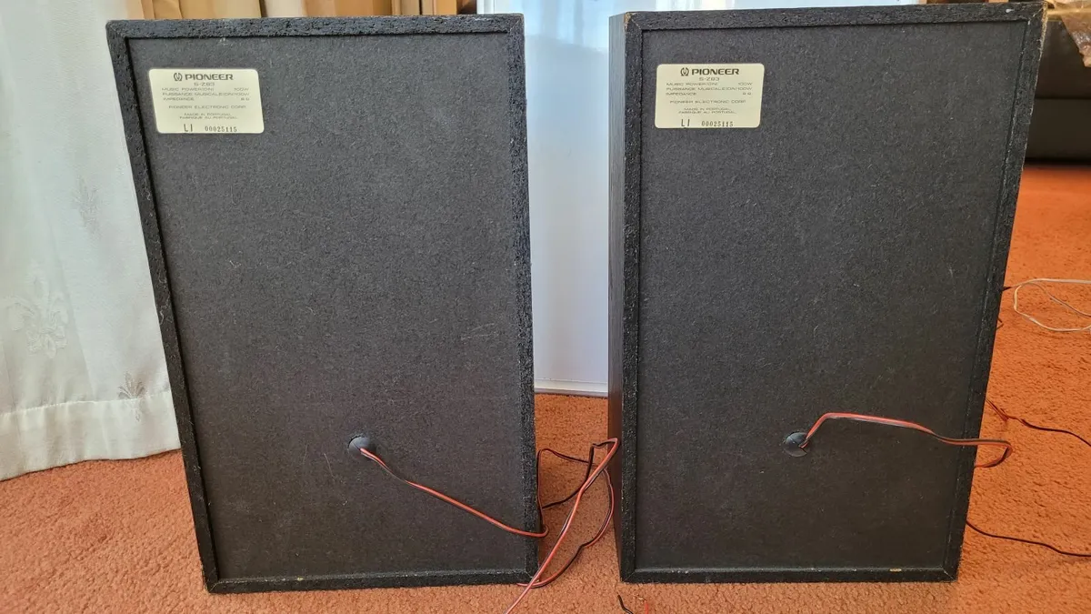 Stereo speakers Pioneer 100w x2, 8 Ohm - Image 2