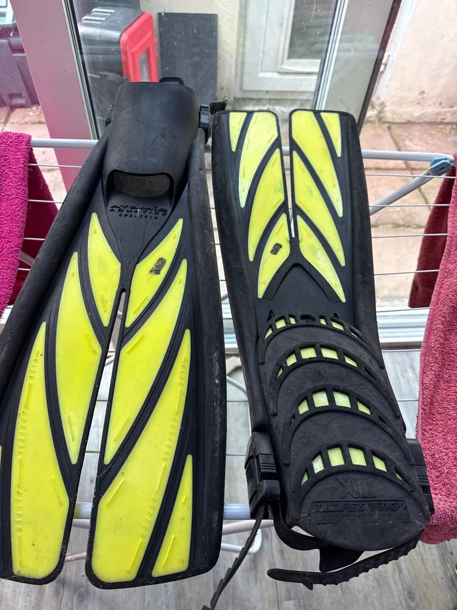 Scuba diving split fins XL