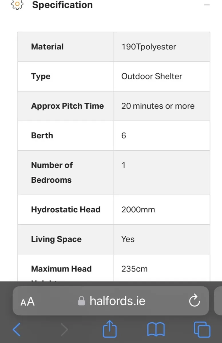 Camping Shelter Tent - Image 4