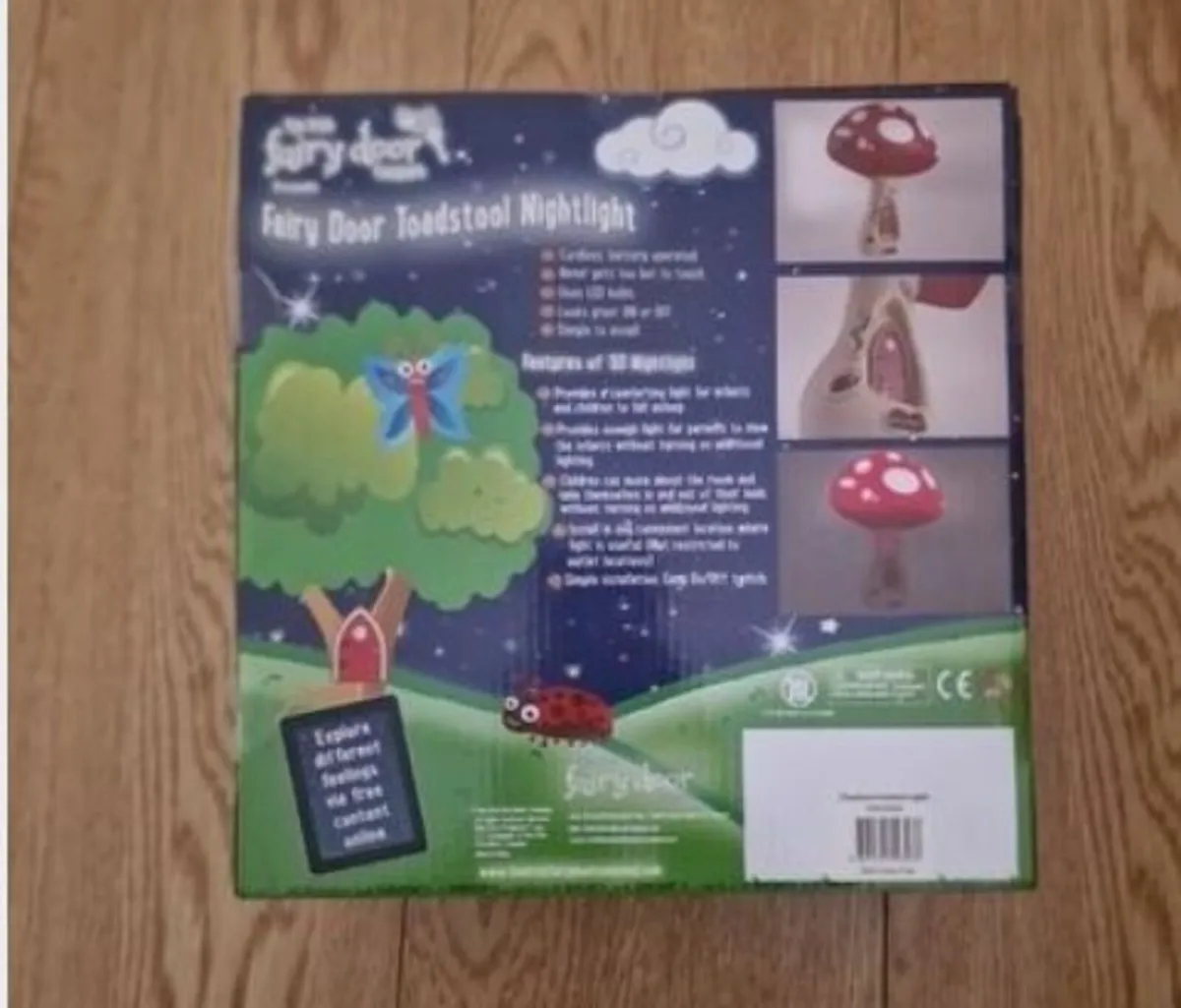 Irish Fairy Door 3d Toadstool Ambient Nightlight - Image 3