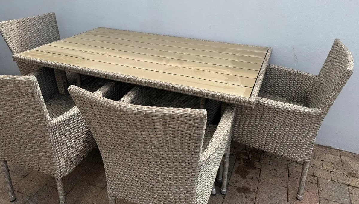 Garden table set - Image 3