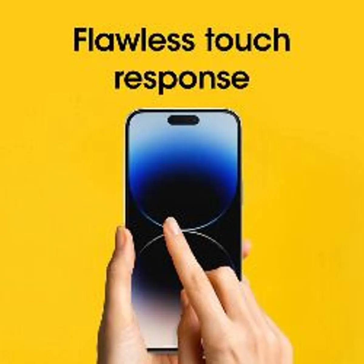 OtterBox Trusted Glass Screen Protector for iPhone 13/14, iPhone  13/14 Pro, iPhone 13/14 Pro Max, Tempered Glass, x2 Scratch Protection, Drop Defense for Shatter Protection - Image 4