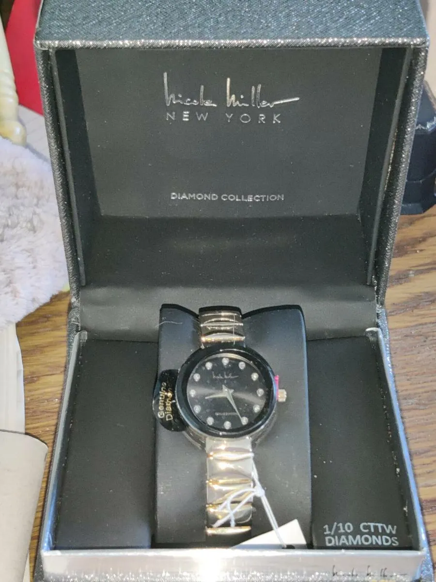 DIAMOND NICOLE MILLER, Designer Large Unisex Watch - Image 2