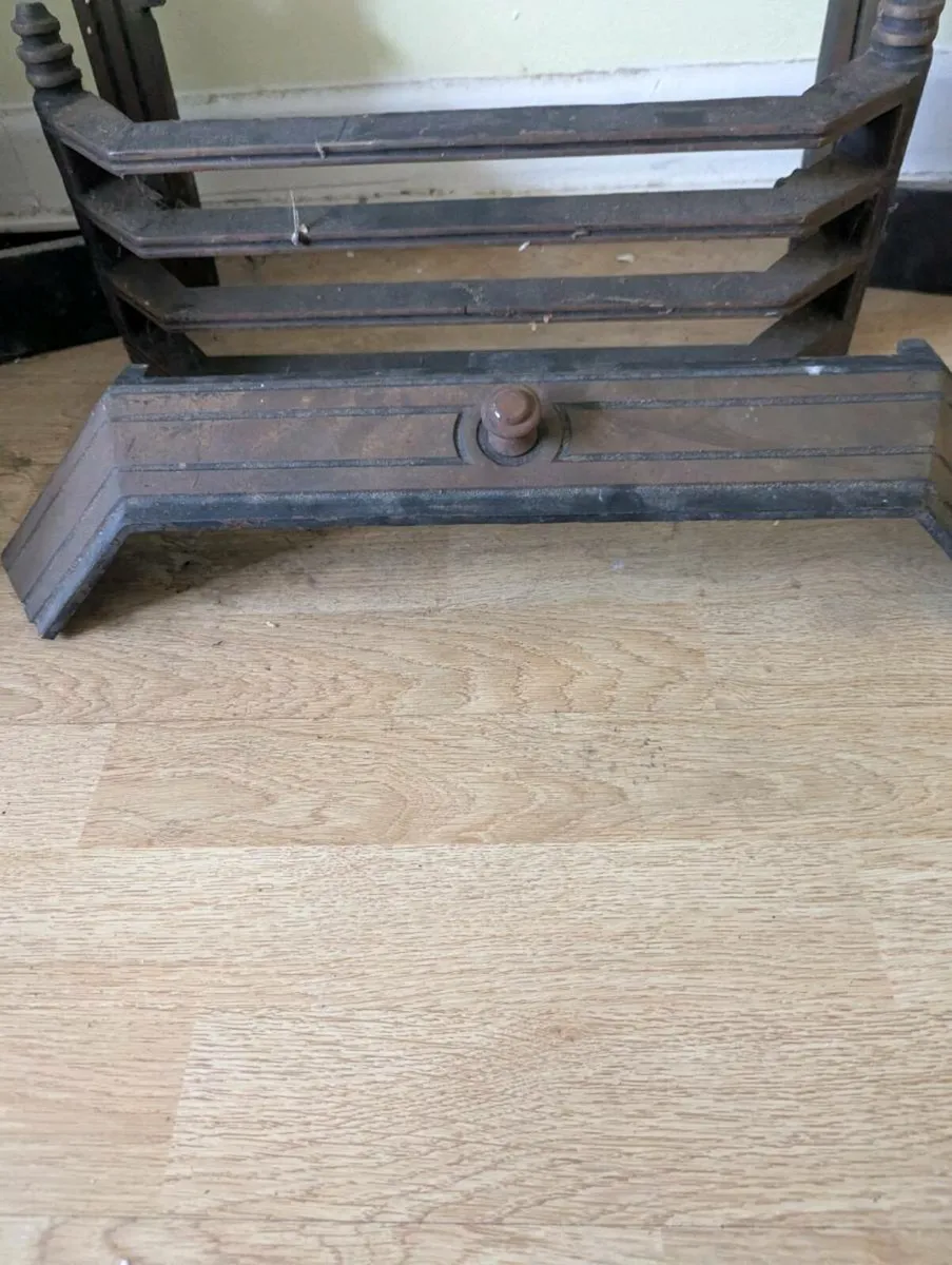 Victorian cast iron insert - Image 1