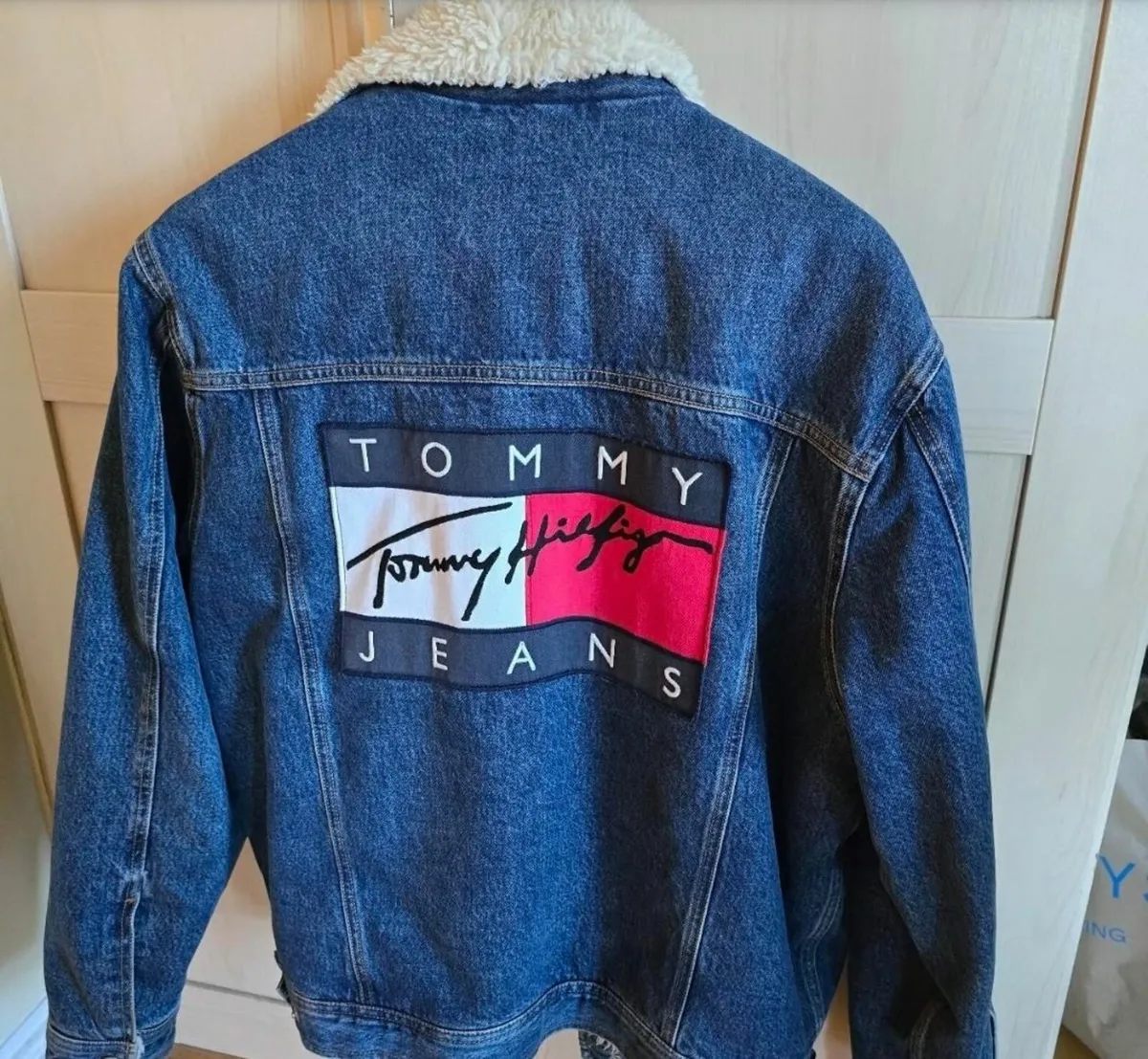 Tommy Hilfiger Vintage fur lined denim jacket - Image 1