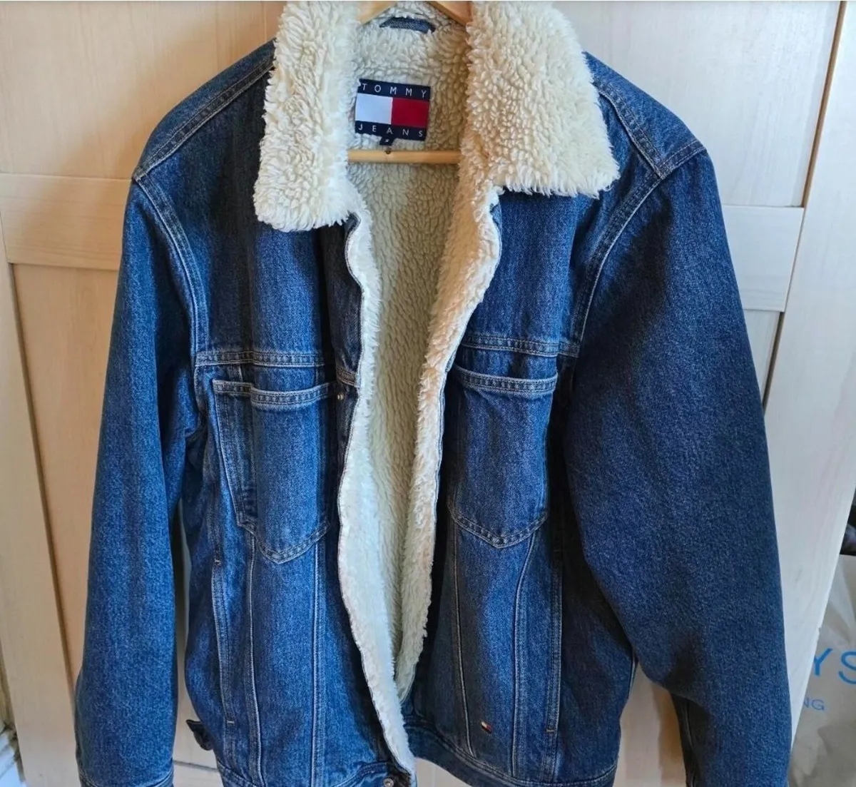 Tommy Hilfiger Vintage fur lined denim jacket - Image 2