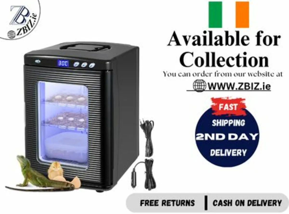 25L Reptile Egg Incubator with Digital Temperature - Image 1
