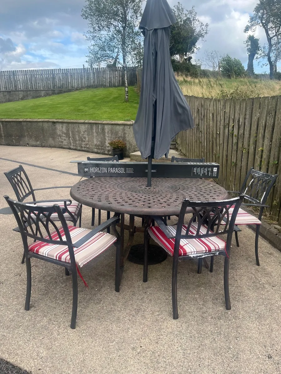 Garden furniture parasol cushions - Image 2