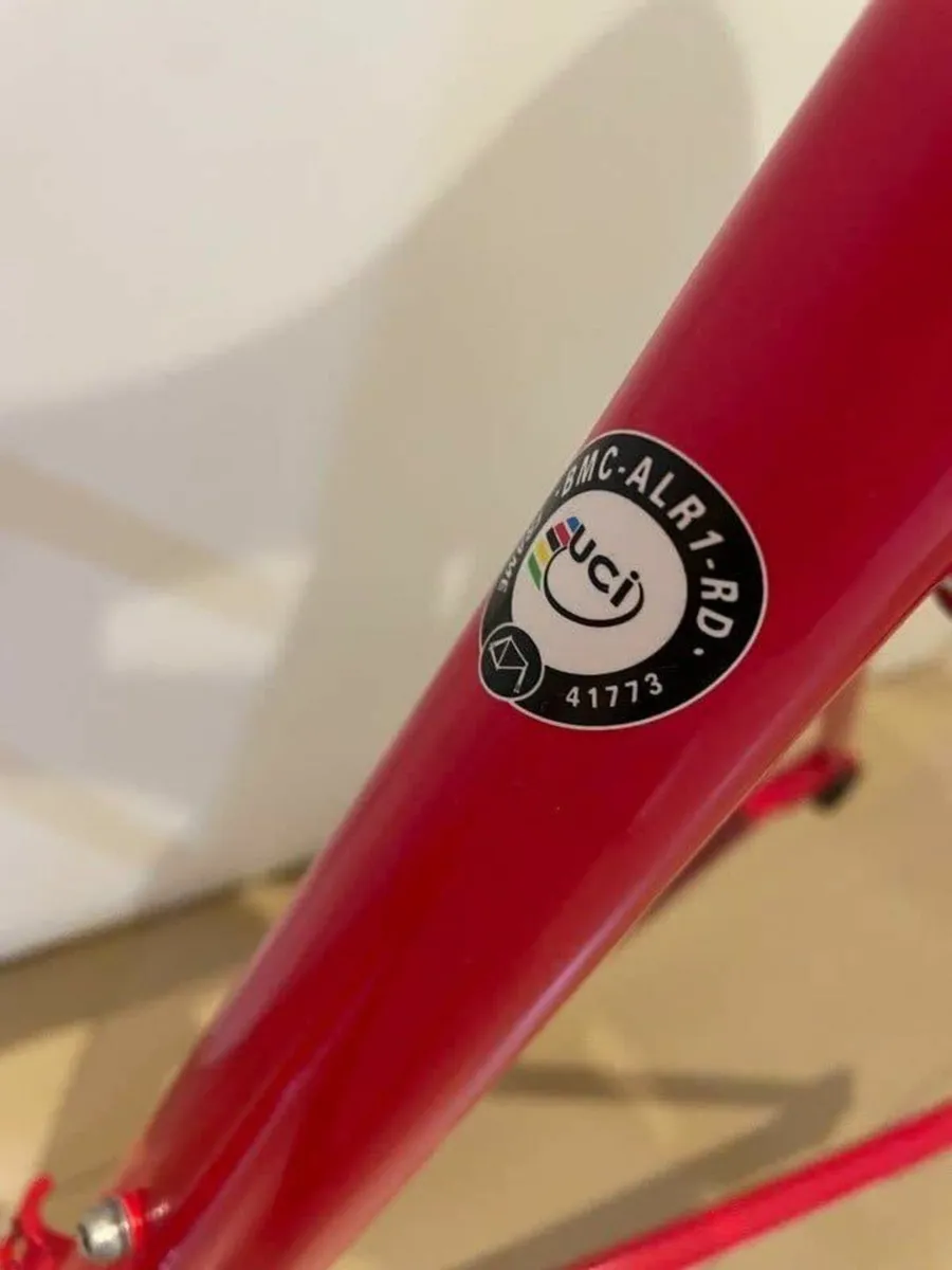BMC Teammachine ALR01 Red Road Bike Frame - Image 3