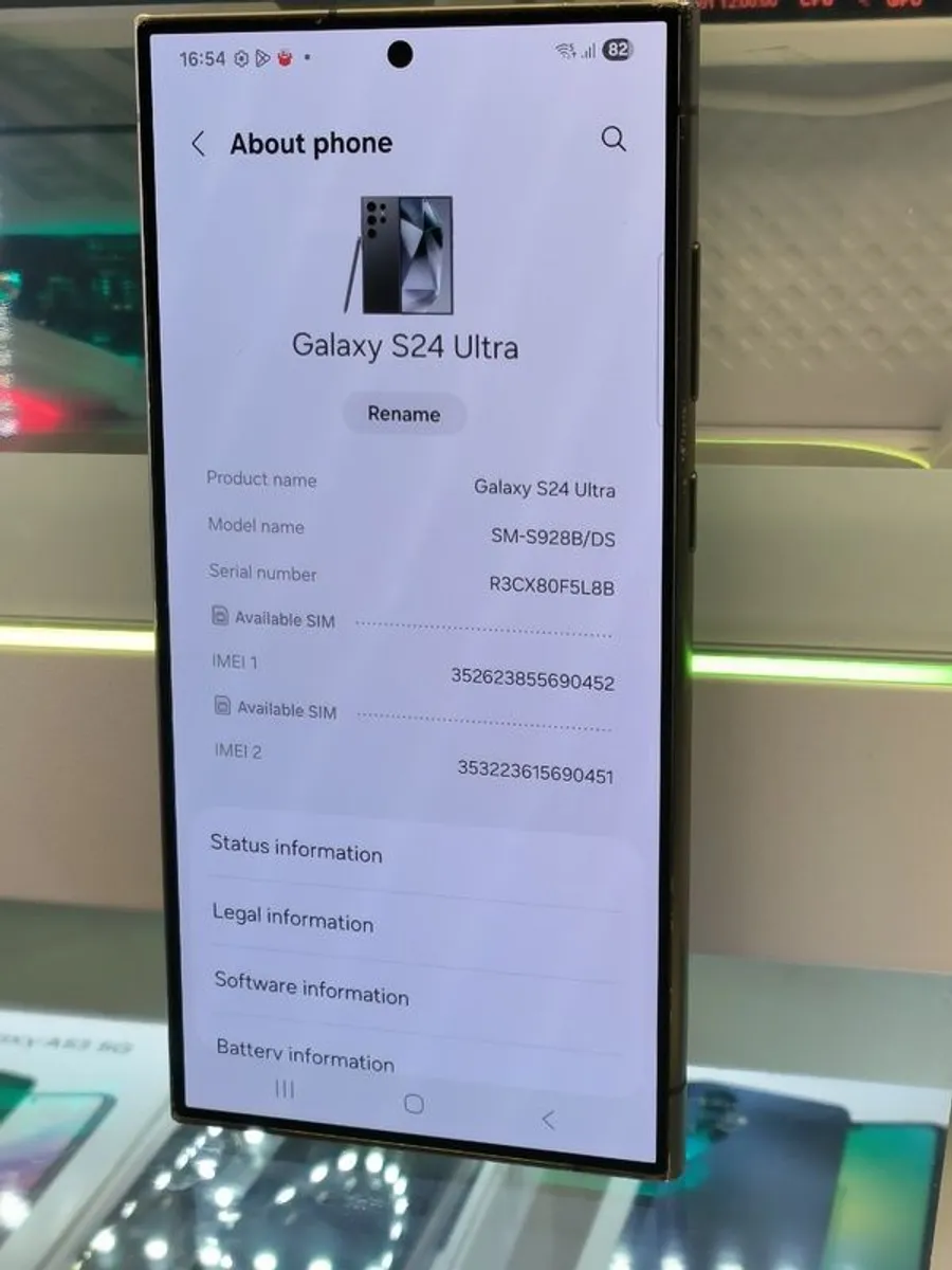 Samsung Galaxy S24 ULTRA 512GB/ 12GB RAM Dual Sim Unlocked (Still Under Warranty Till: Aug 2026) - Image 3