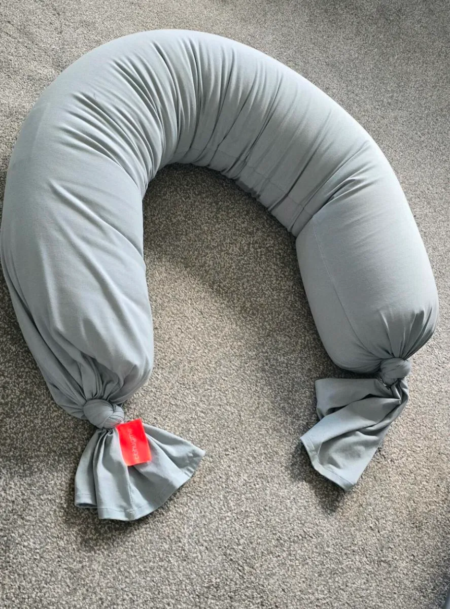 bbhugme pregnancy pillow in shade Eucalyptus - Image 1