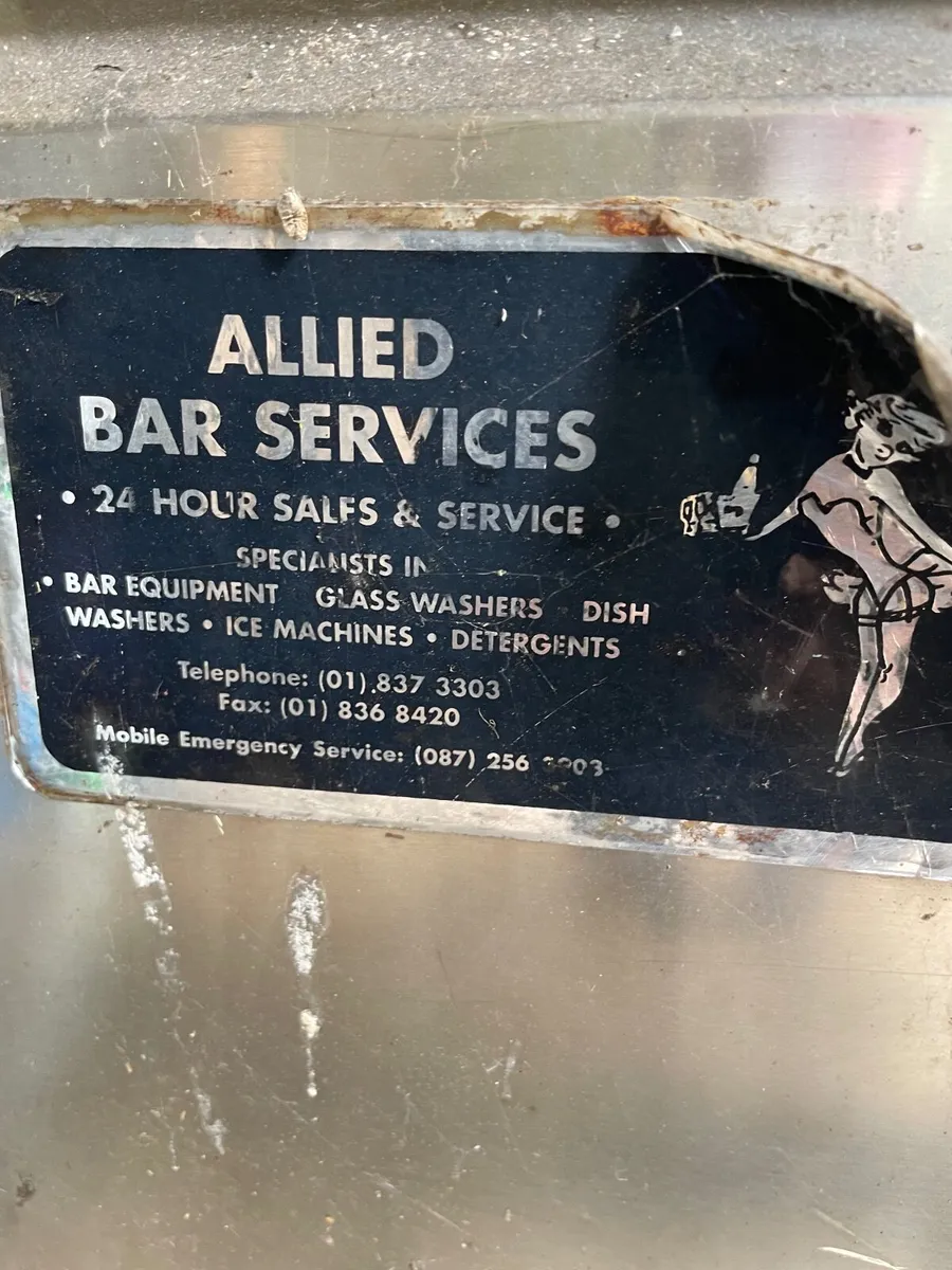 Old Commercial Glass Dishwasher - Image 2