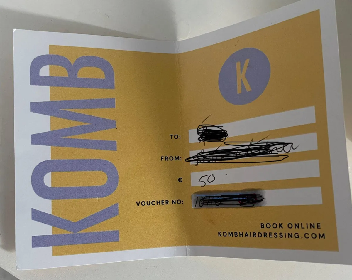 Voucher for Hair Salon