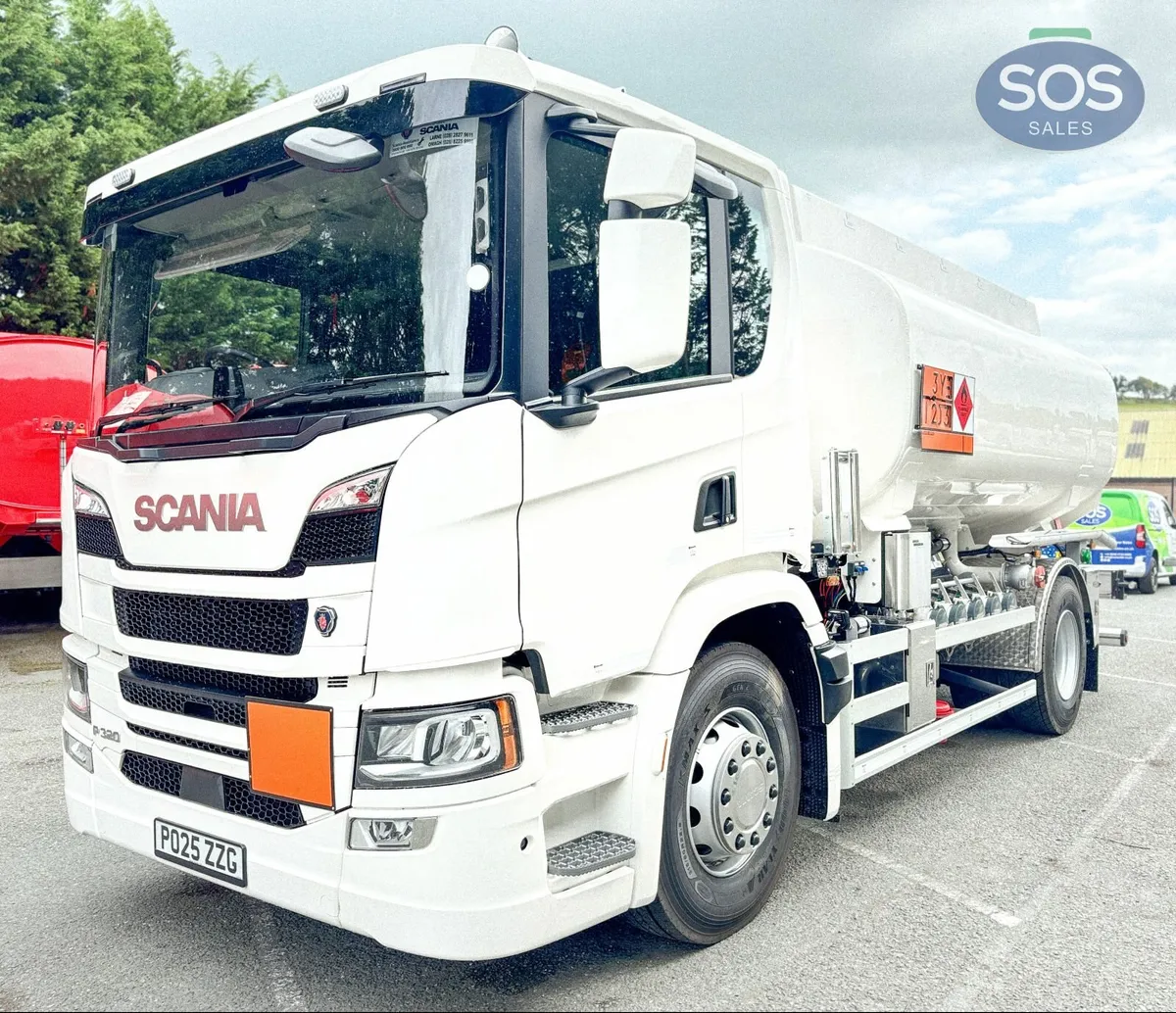 2025 Scania P320 4×2 Rigid Tanker - Image 1
