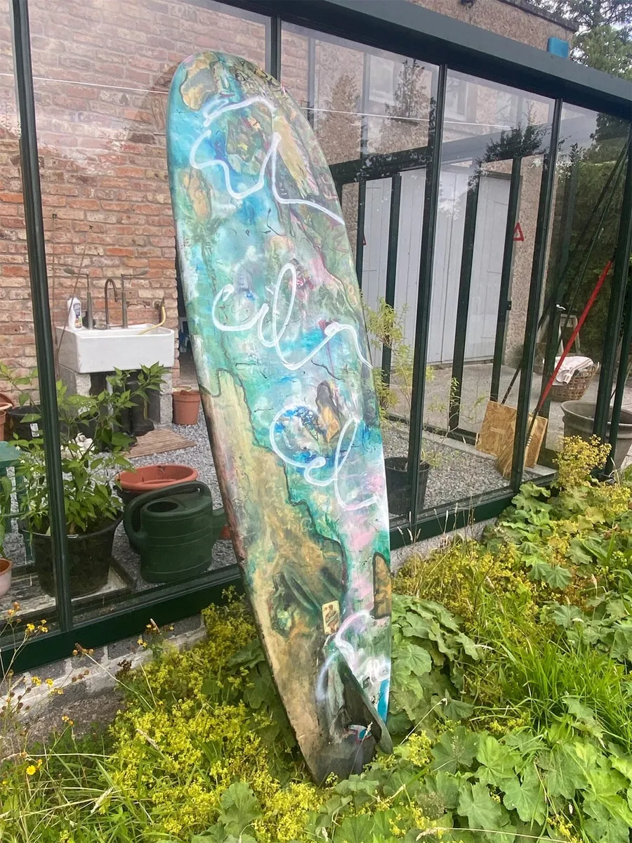 Artsy midlenght 7”1 ready to be surfed - Image 1