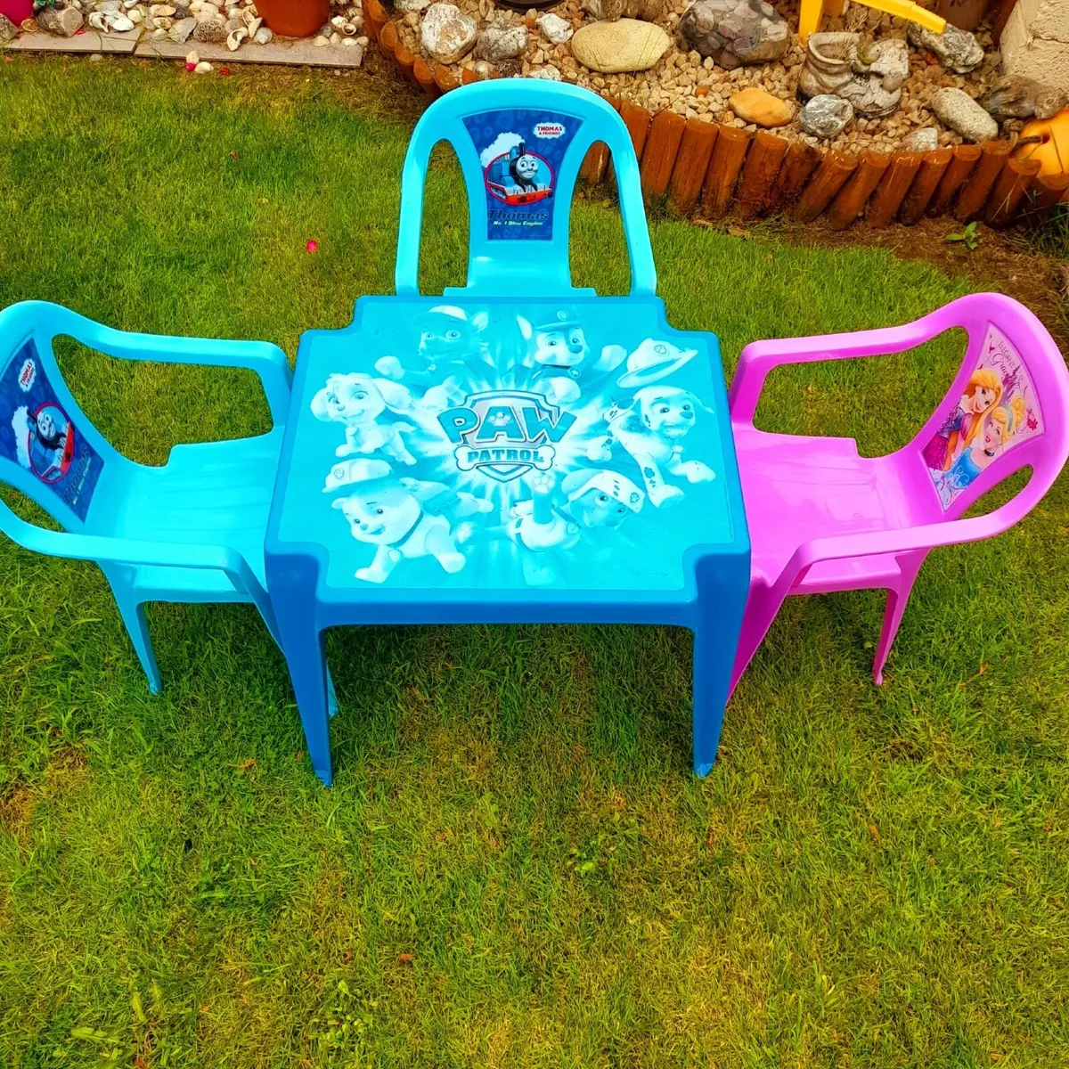 Children’s table and chairs