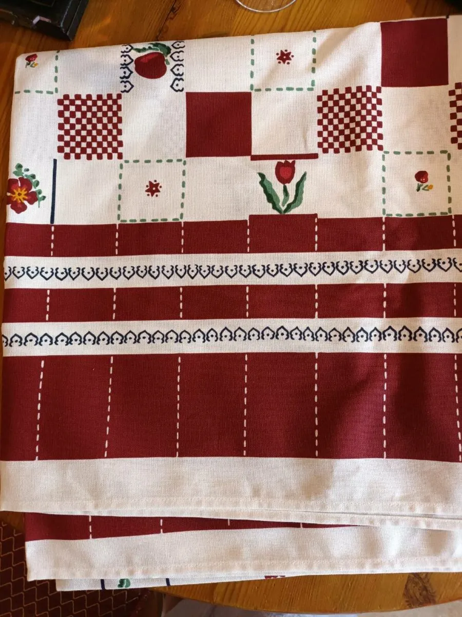 Nicholas Mosse  Patterned  Tablecloth - Image 2