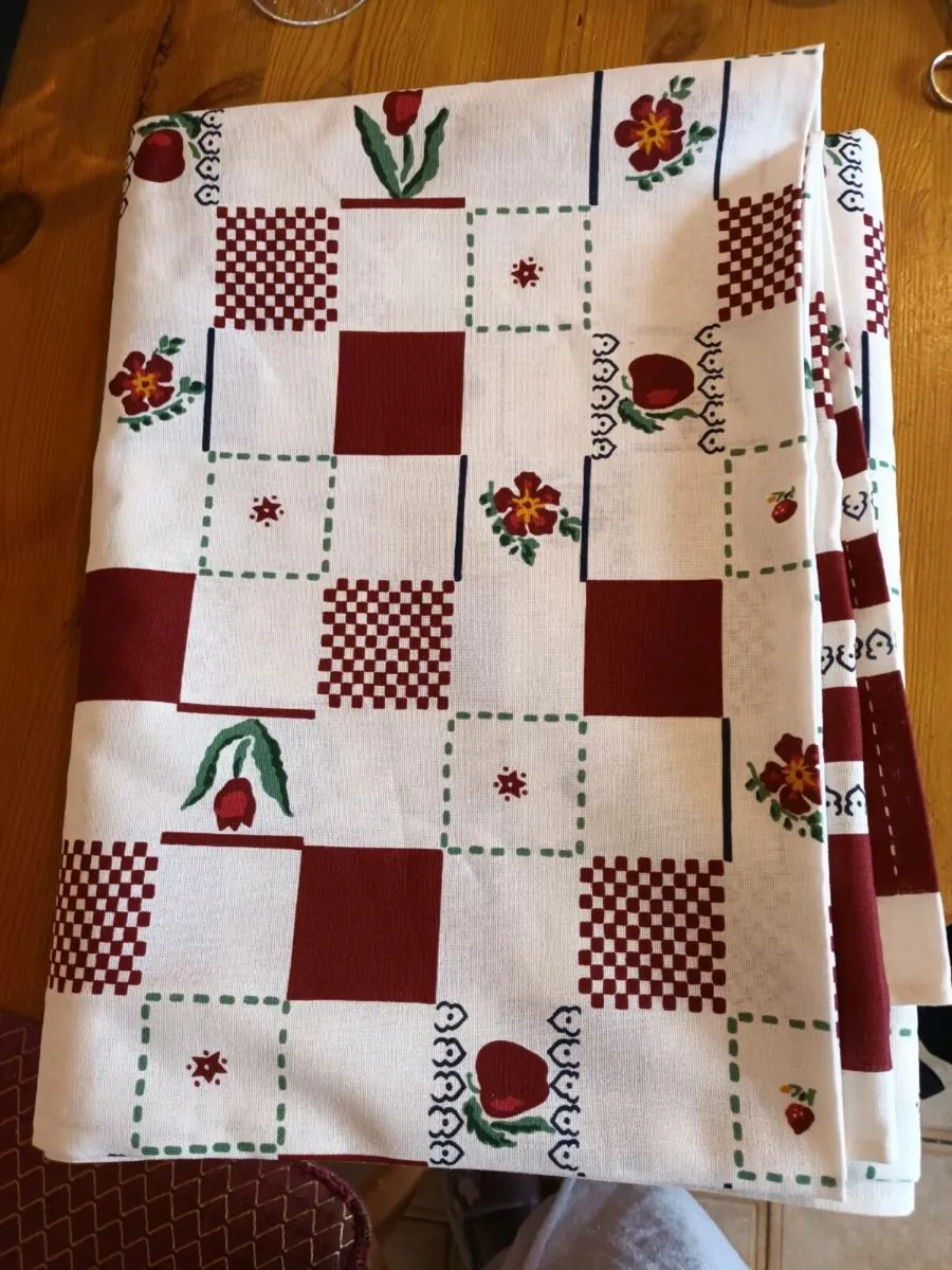 Nicholas Mosse  Patterned  Tablecloth - Image 1