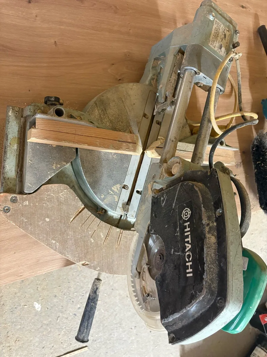 Hitachi chop saw - Image 2