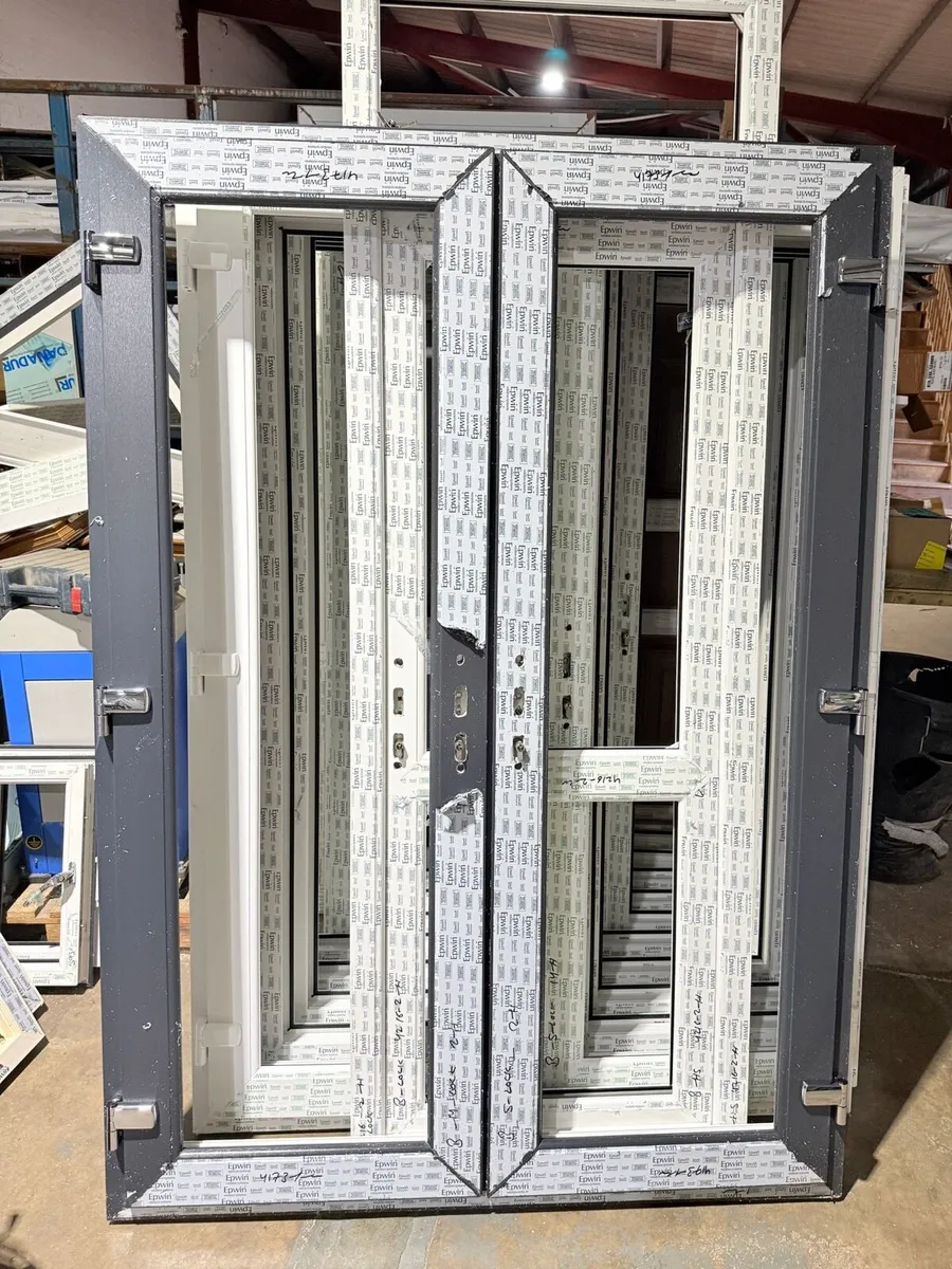 2100 x 1500 Grey French doors