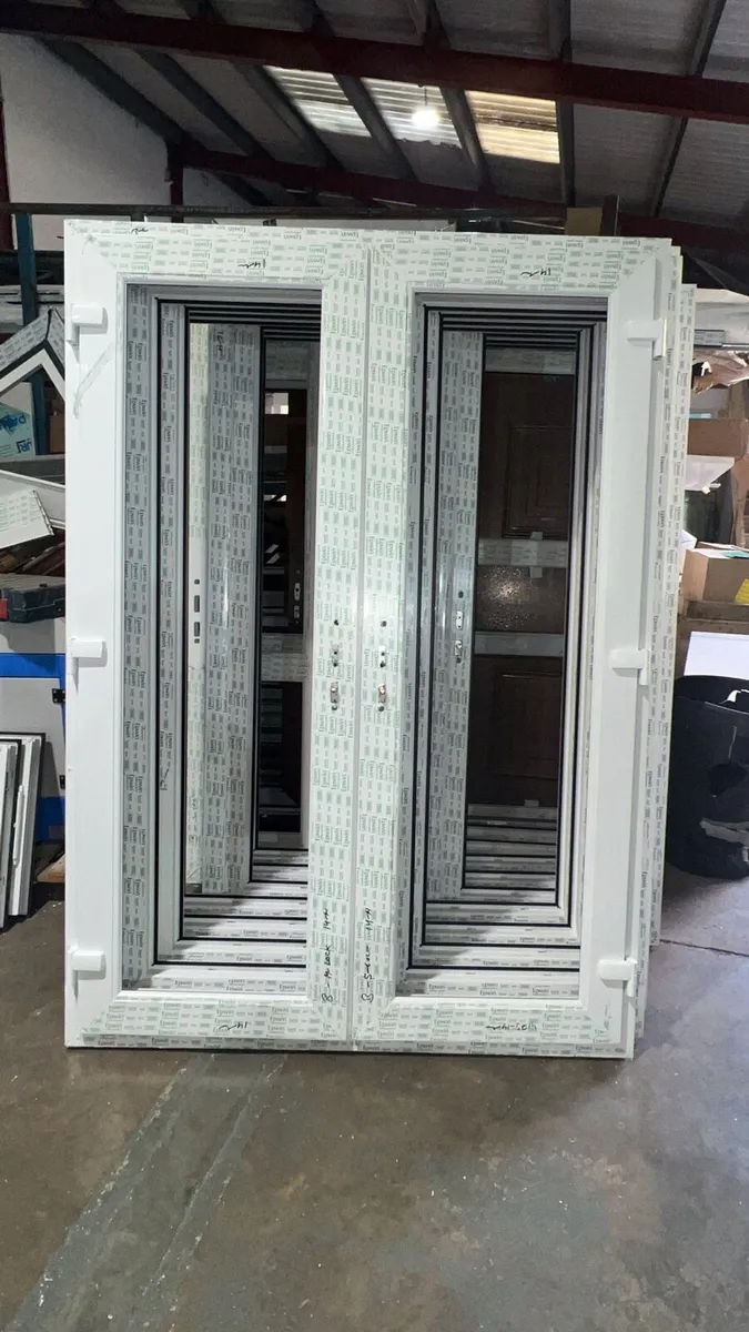 2100 x 1500 White French doors