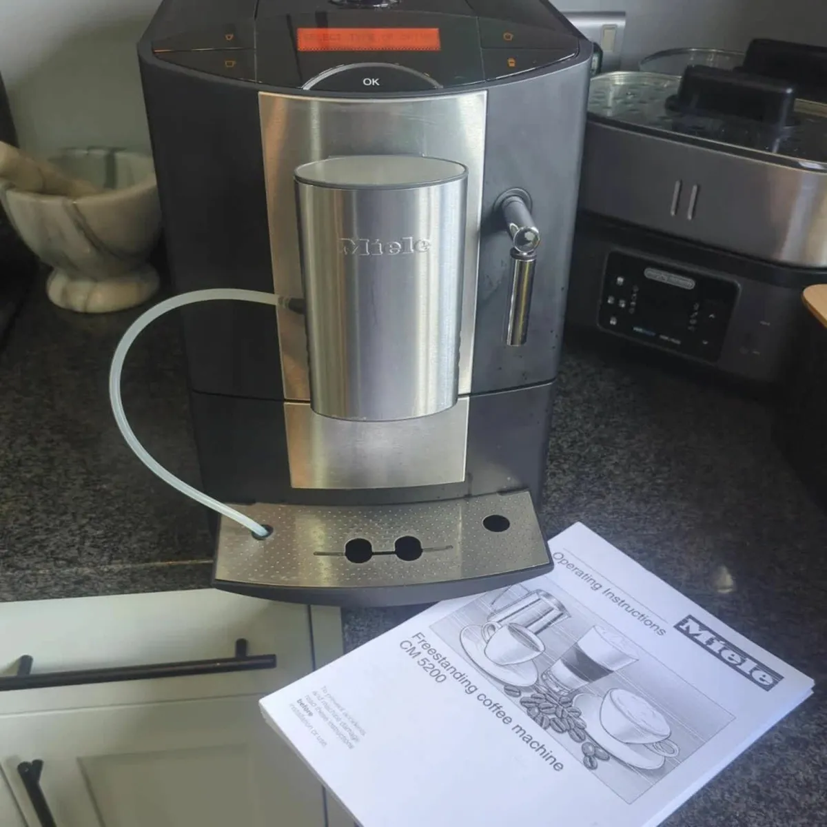 Miele CM5200 Black Bean-to-Cup Coffee Machine - Image 1