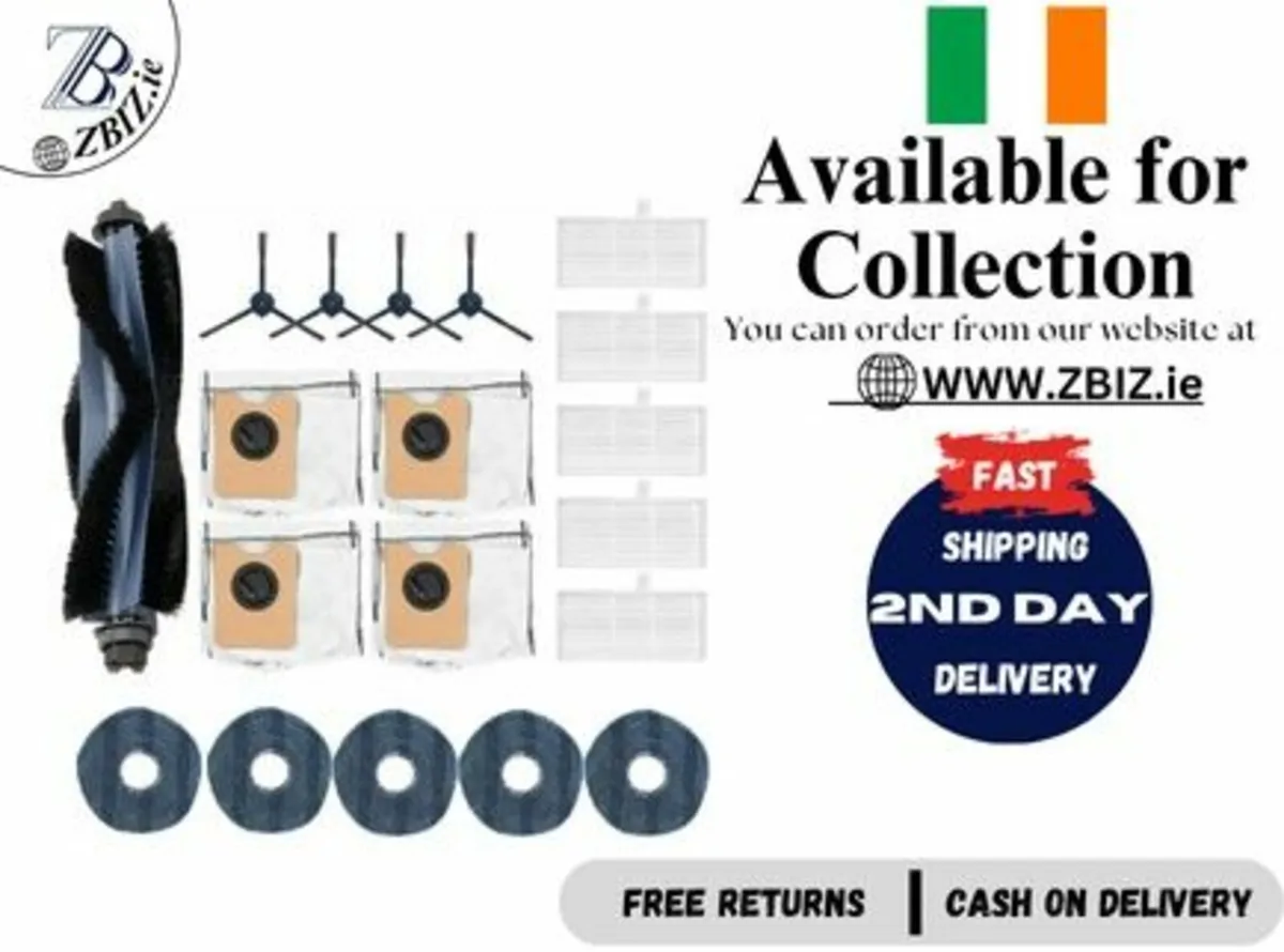 19 Pack Accessories Kit For Robot Vacuum Cleaner - Image 1